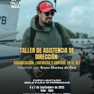 Taller de Asistencia de Dirección Organización, Liderazgo y Control en el Set